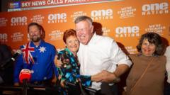 Australia’s right-wing One Nation party scores historic parliamentary win Australia’s right-wing One Nation party scores historic parliamentary win