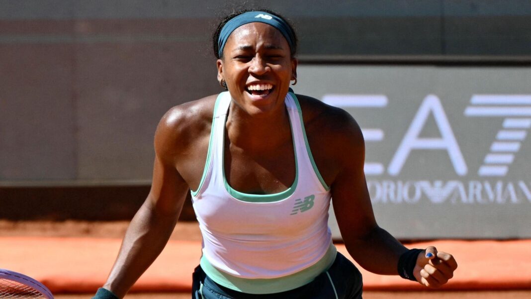 Resolute Gauff avoids Rome exit – but must improve Resolute Gauff avoids Rome exit – but must improve