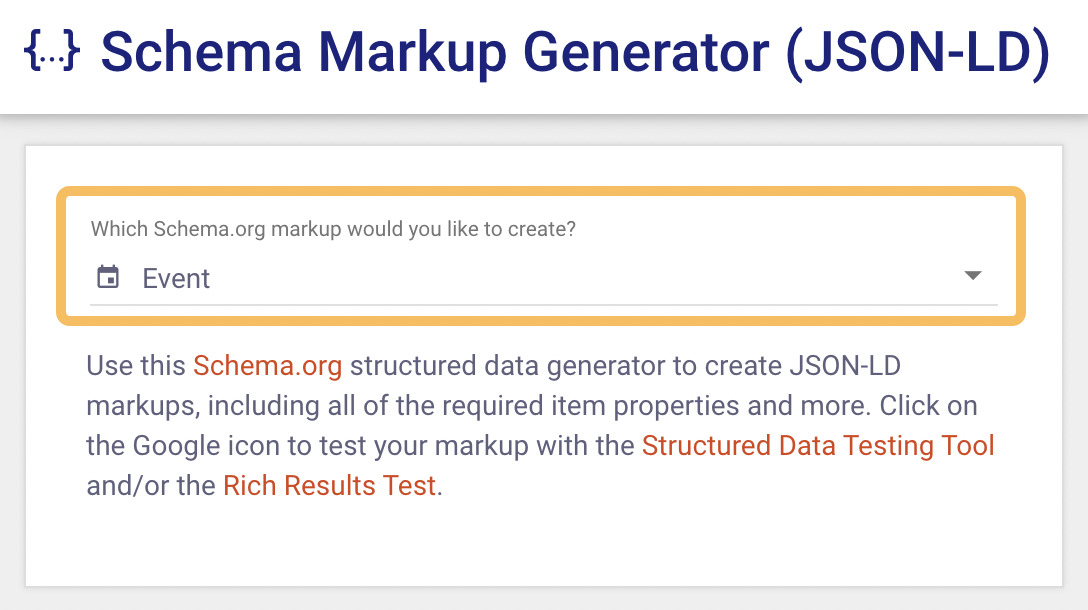 Dentsu's Schema MarkUp Generator for JSON-LD