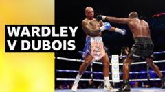 Dubois beats Wardley in epic world title fight Dubois beats Wardley in epic world title fight