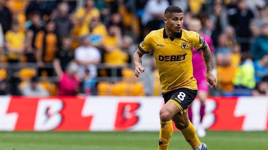 Wolves midfielder Joao Gomes
