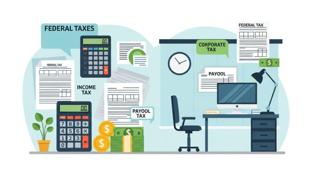Different Types of Federal Taxes Different Types of Federal Taxes