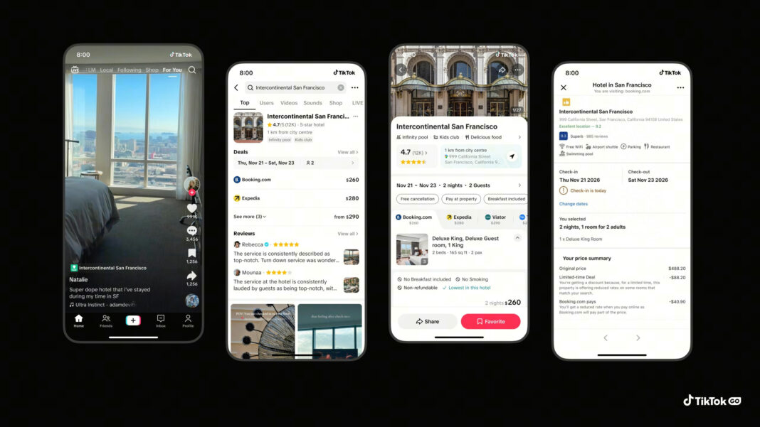 TikTok now wants to be the place you book the trip you just saw on TikTok TikTok now wants to be the place you book the trip you just saw on TikTok
