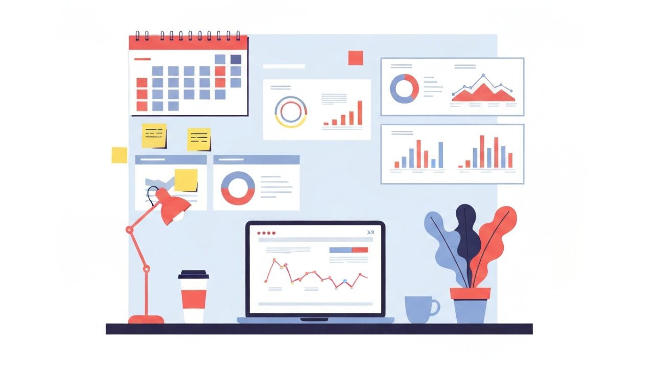 Regularly Update Your Calendar Based on Performance Metrics