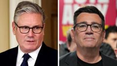 PM warns Burnham against immediate leadership challenge if he wins by-election PM warns Burnham against immediate leadership challenge if he wins by-election