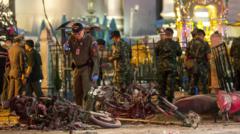 Thai court sentences two men to death over Bangkok shrine bombing Thai court sentences two men to death over Bangkok shrine bombing