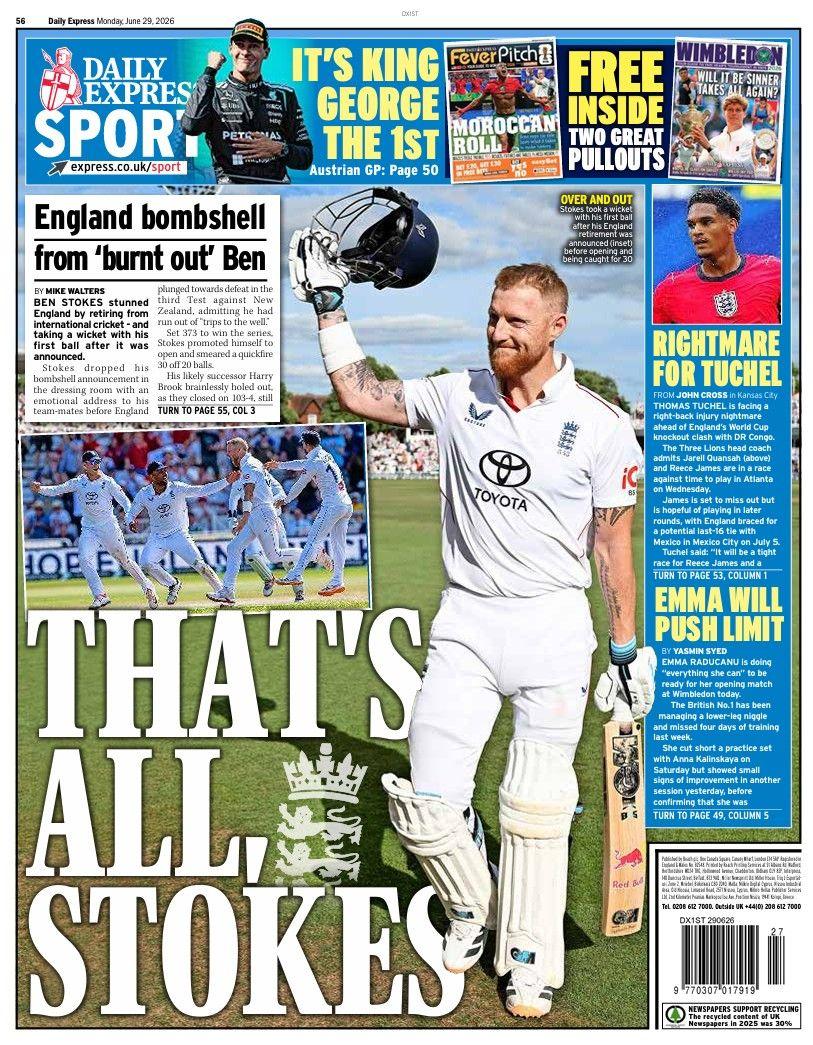 Express back page