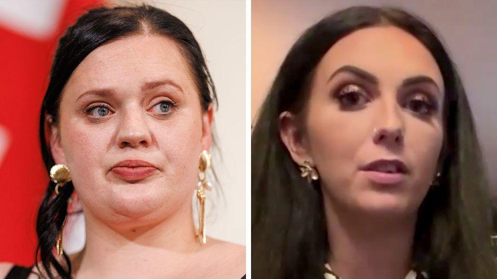 Fiona Goddard (left) and Ellie Reynolds resigned from the inquiry panel on Monday.