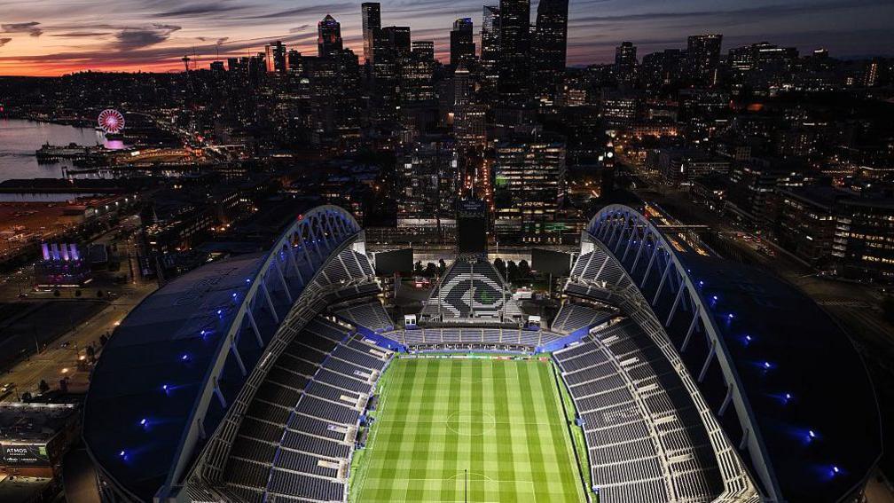 An overview of Seattle Stadium