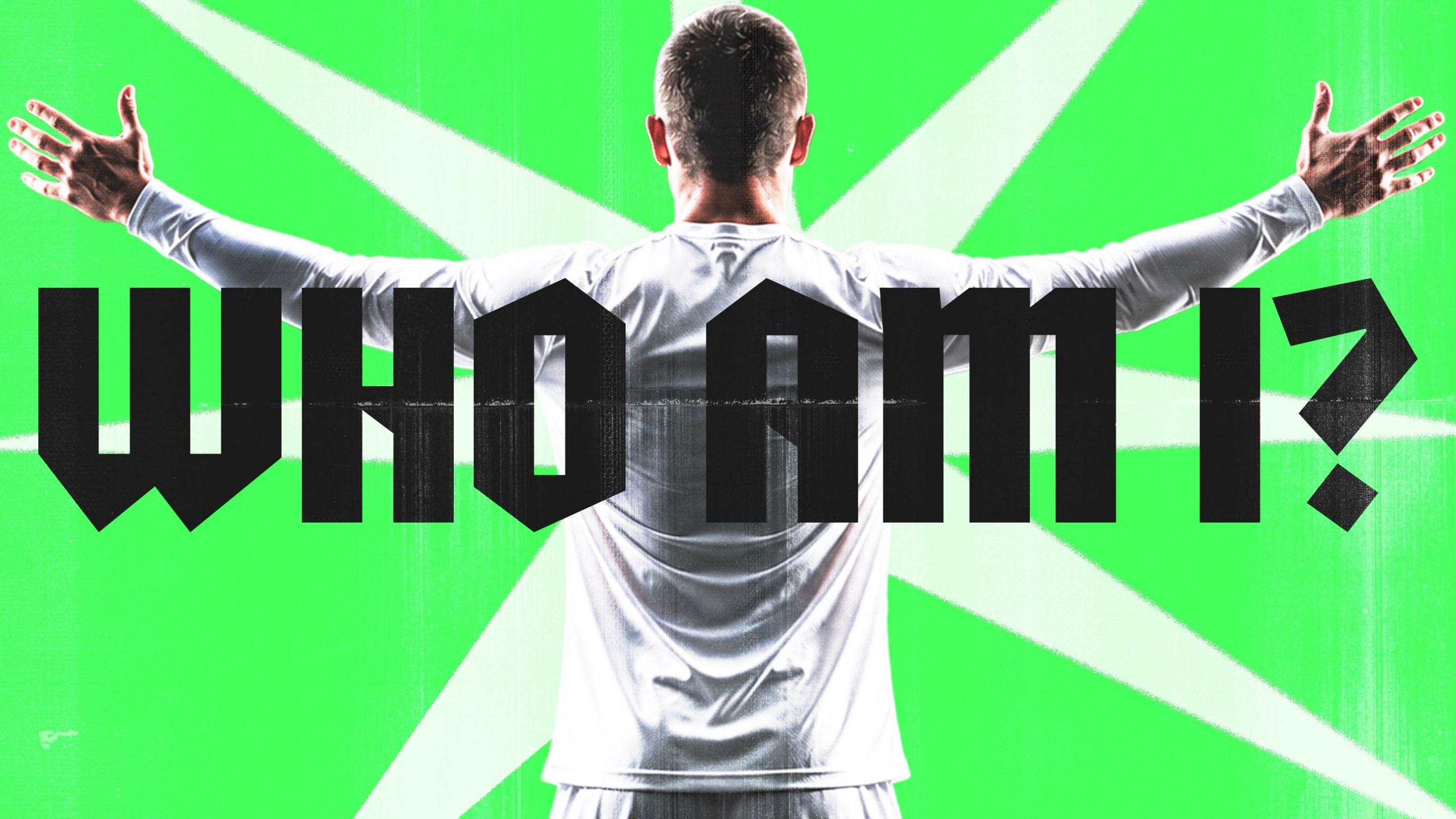 A generic picture of an unknown footballer