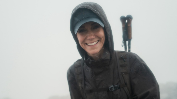 The Princess of Wales at the summit of Ben Nevis