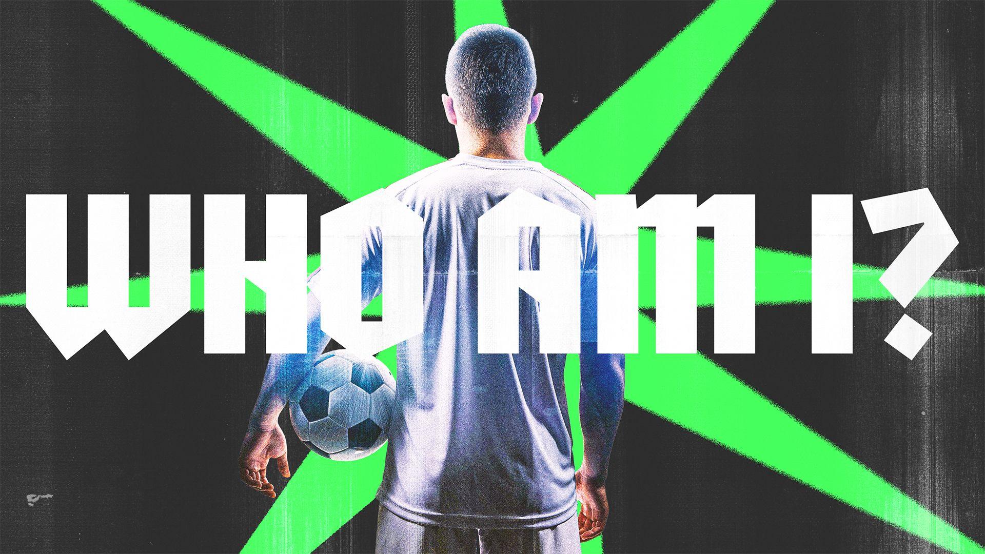 A generic picture of an unknown footballer