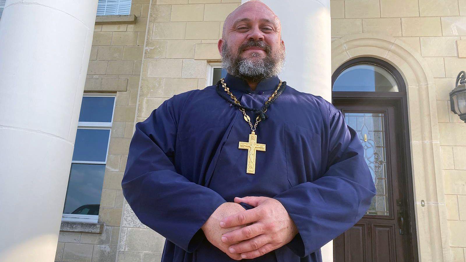 Father Moses McPherson, a Russian Orthodox priest