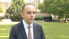Health Secretary James Murray backs Burnham as PM Health Secretary James Murray backs Burnham as PM