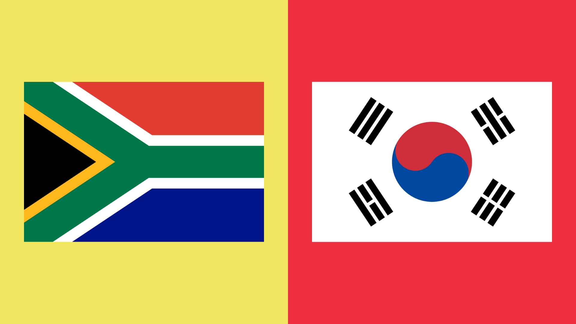 South Africa v South Korea