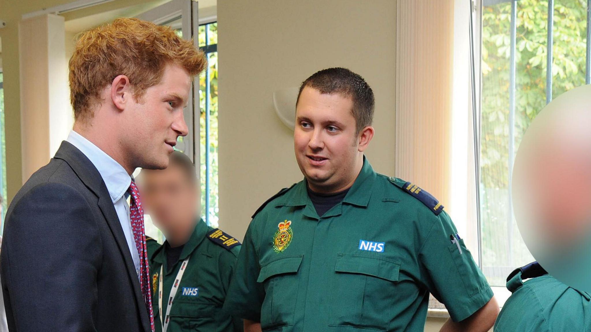 Jonathan Kirk met Prince Harry after the riots in 2013