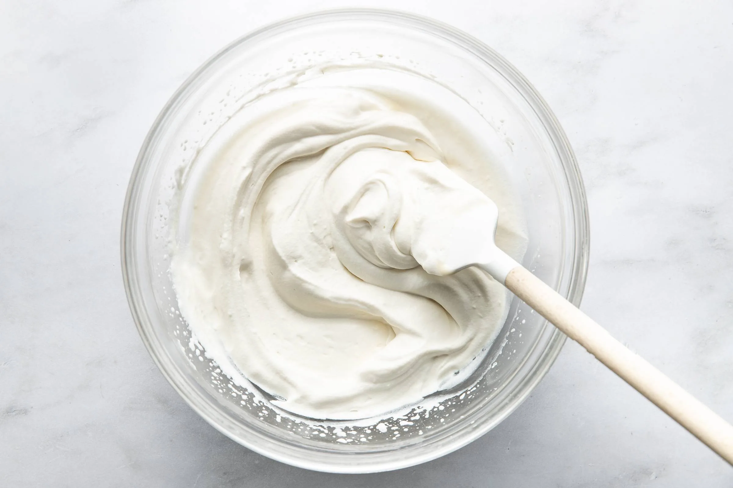 Making cream cheese whipped cream.