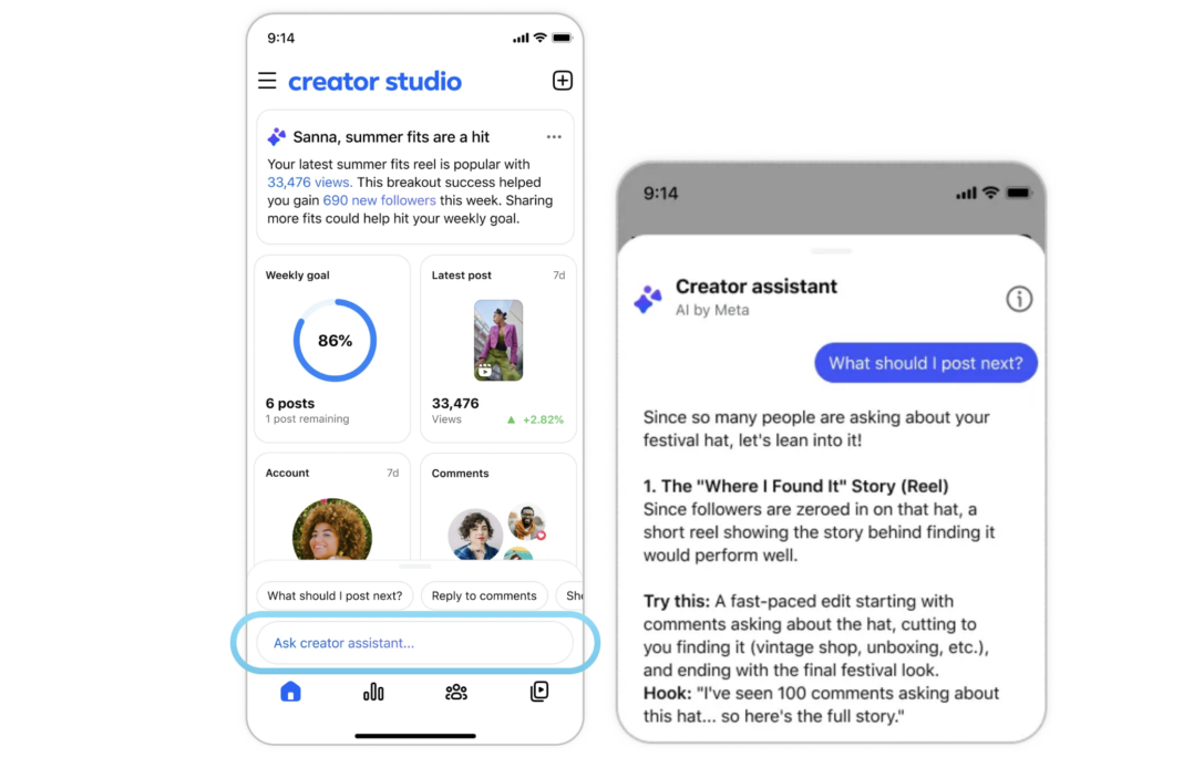 Facebook rolls out an AI companion app for creators Facebook rolls out an AI companion app for creators