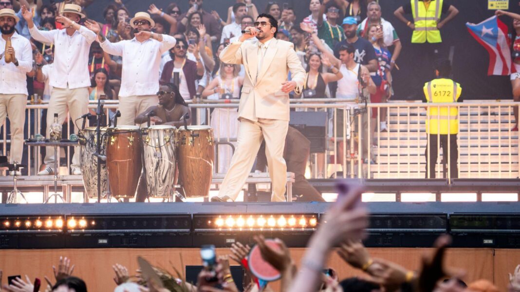 Bad Bunny: Latin star lights up London with history-making stadium show Bad Bunny: Latin star lights up London with history-making stadium show