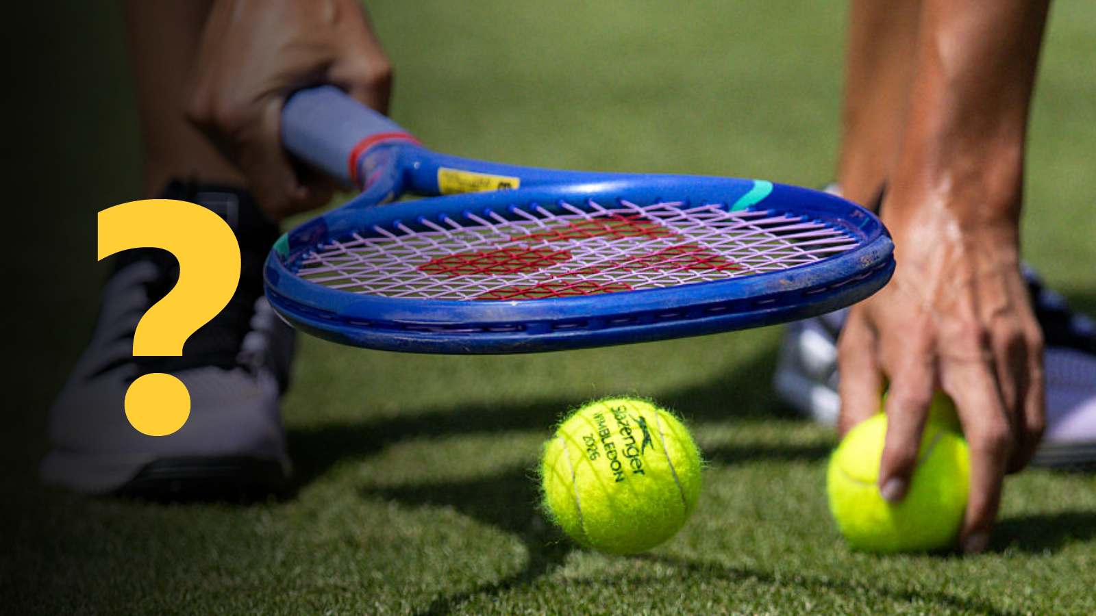 Unknown tennis player