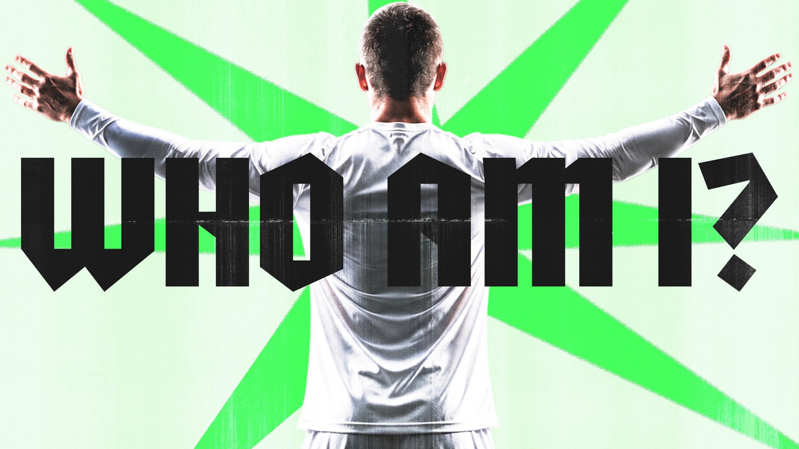A generic picture of an unknown footballer