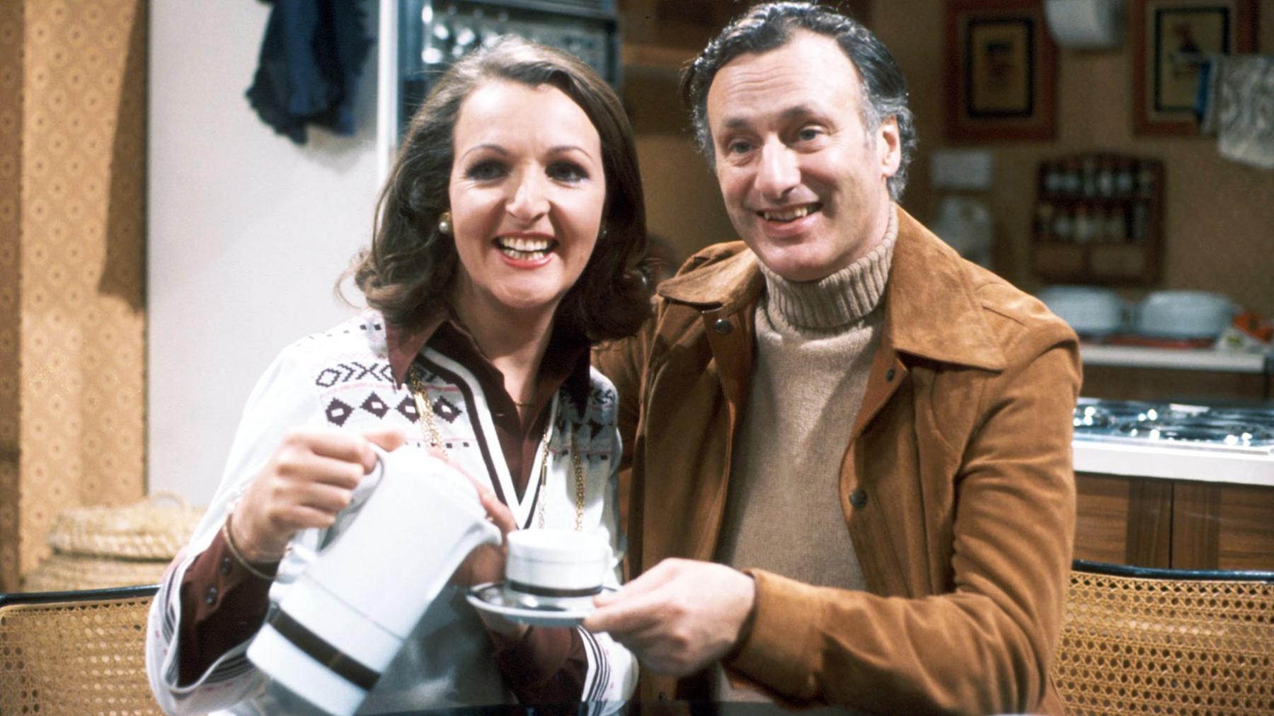 Penelope Keith and Paul Eddington in The Good Life