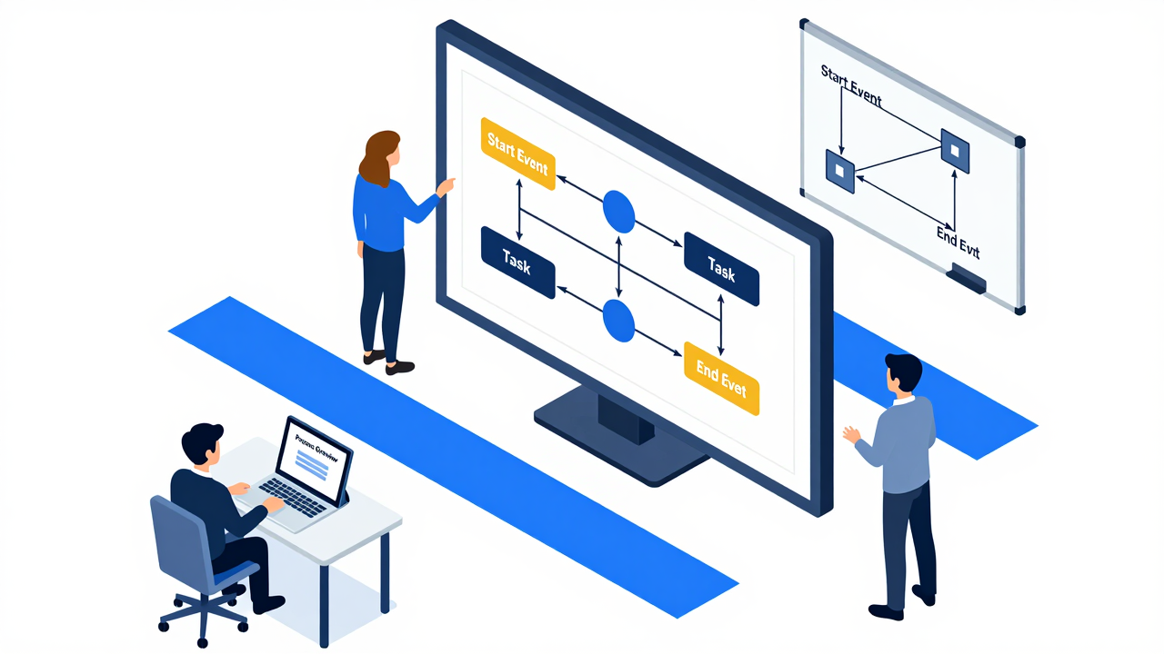 Essential Components of BPMN Diagrams: Flow Objects, Connecting Objects, and Swimlanes