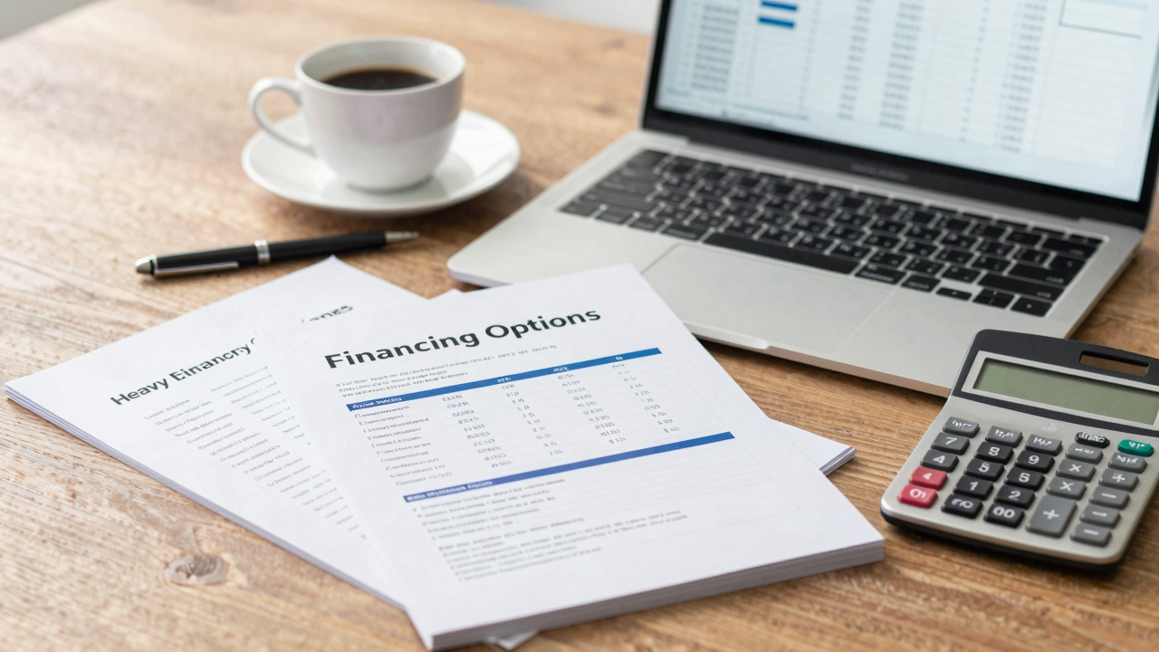 Explore Various Financing Options and Negotiate Terms