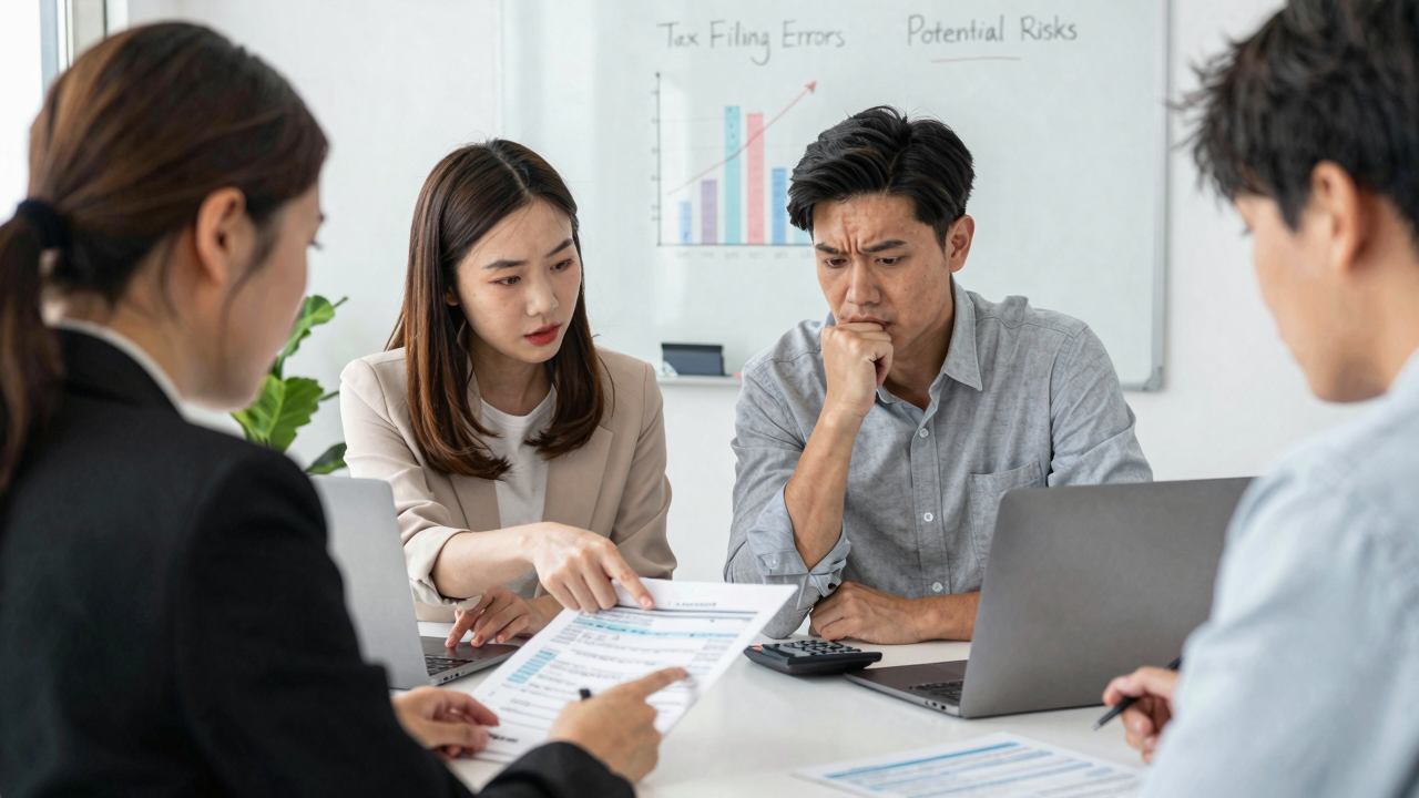 Greater Risk of Errors in Tax Filing