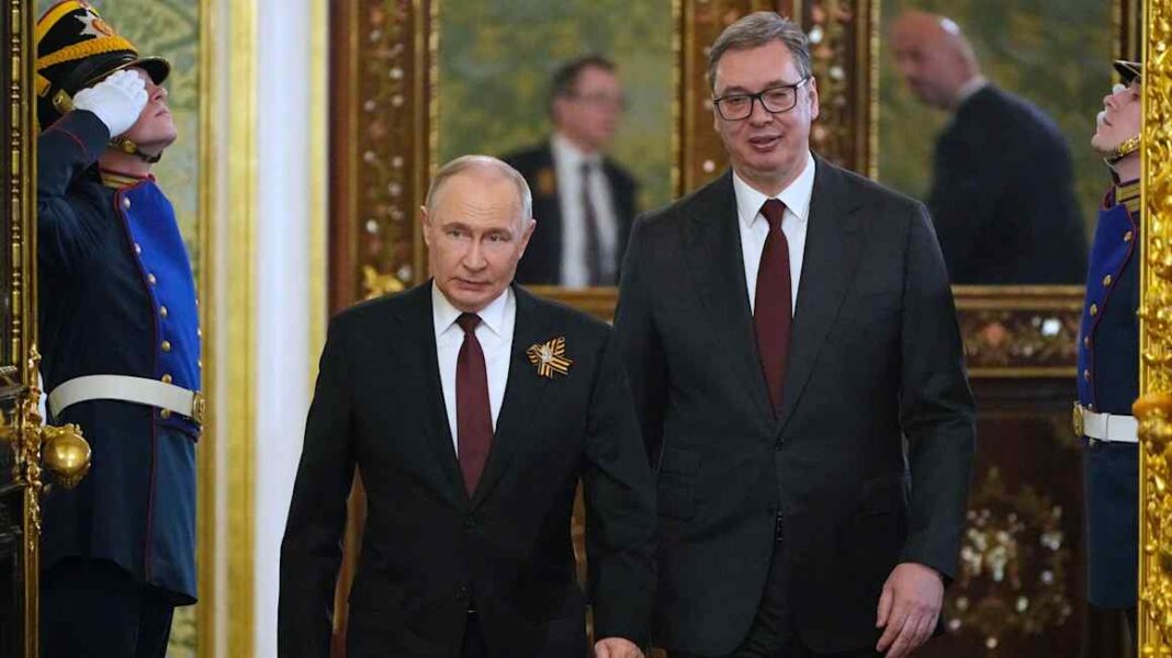 Trump ally seeks to emulate Putin to stay in power in Serbia Trump ally seeks to emulate Putin to stay in power in Serbia