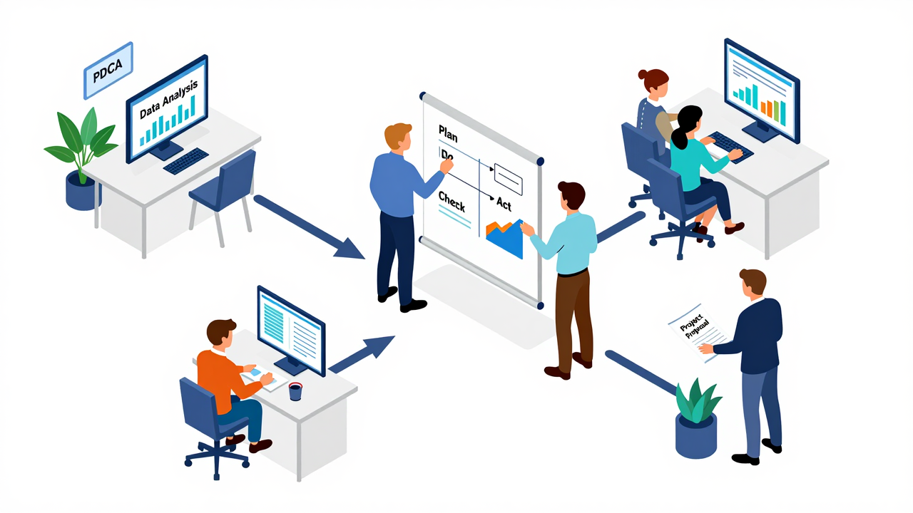 Implementing Plan-Do-Check-Act (PDCA) for Effective Problem Solving