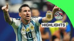 Argentina make incredible late comeback to beat Egypt Argentina make incredible late comeback to beat Egypt