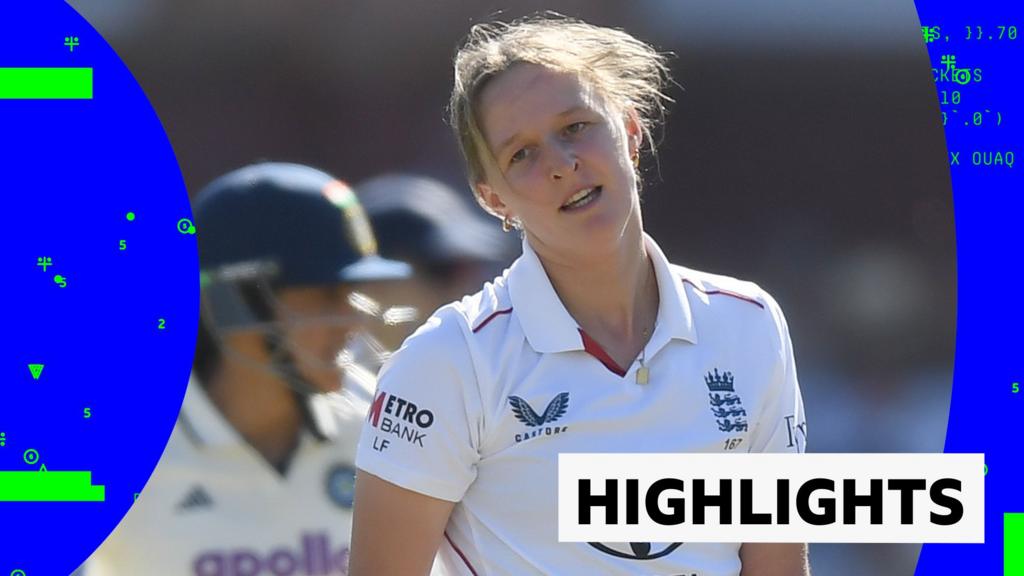 Gaud and Mandhana star as India take control against struggling England Gaud and Mandhana star as India take control against struggling England