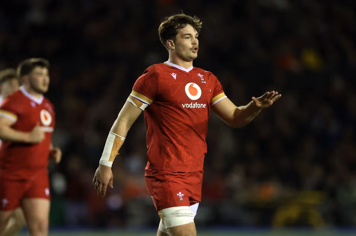 Wales captain Deian Gwynne