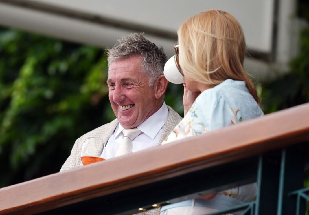 Jiffy honoured at Wimbledon as crowd cheer after Clare Balding announcement Jiffy honoured at Wimbledon as crowd cheer after Clare Balding announcement