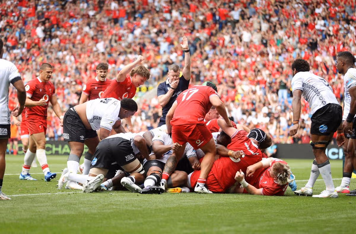 Wales utilised their driving maul to huge effect
