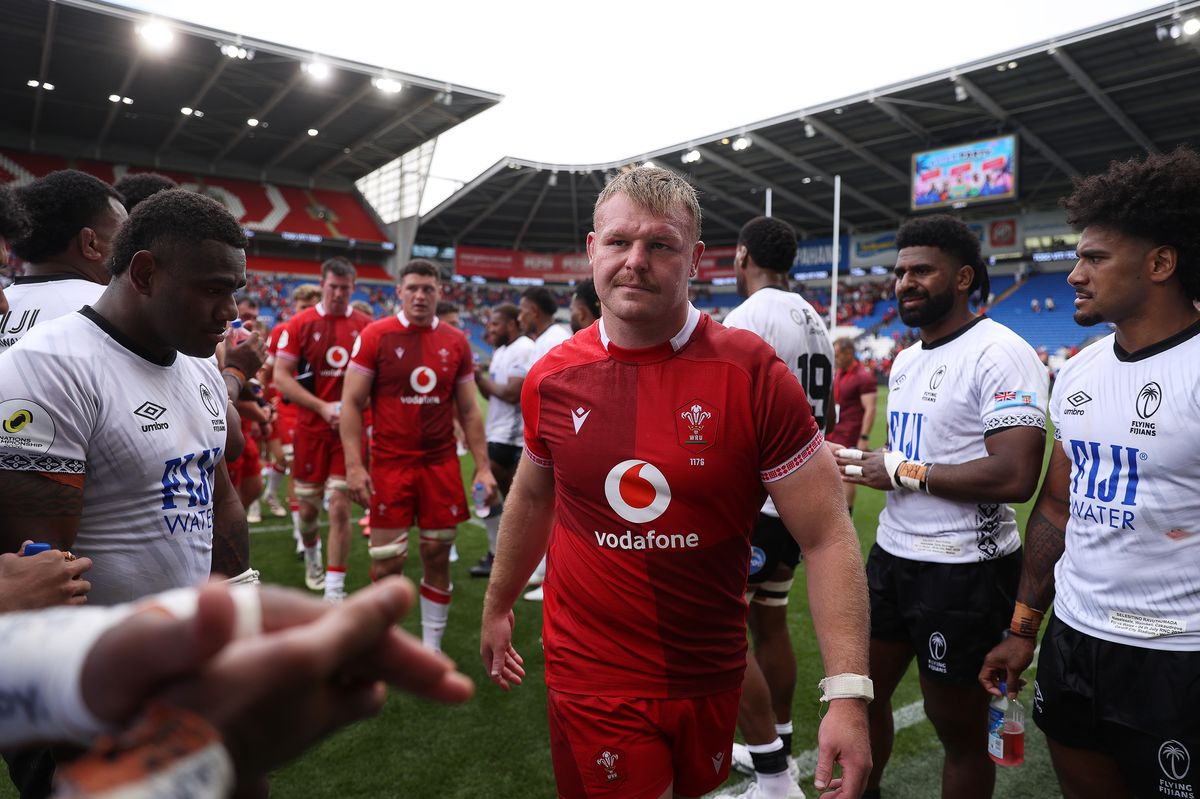 Wales fought hard for their win against Fiji