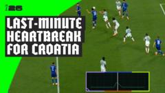 Late VAR drama as Croatia denied equaliser Late VAR drama as Croatia denied equaliser
