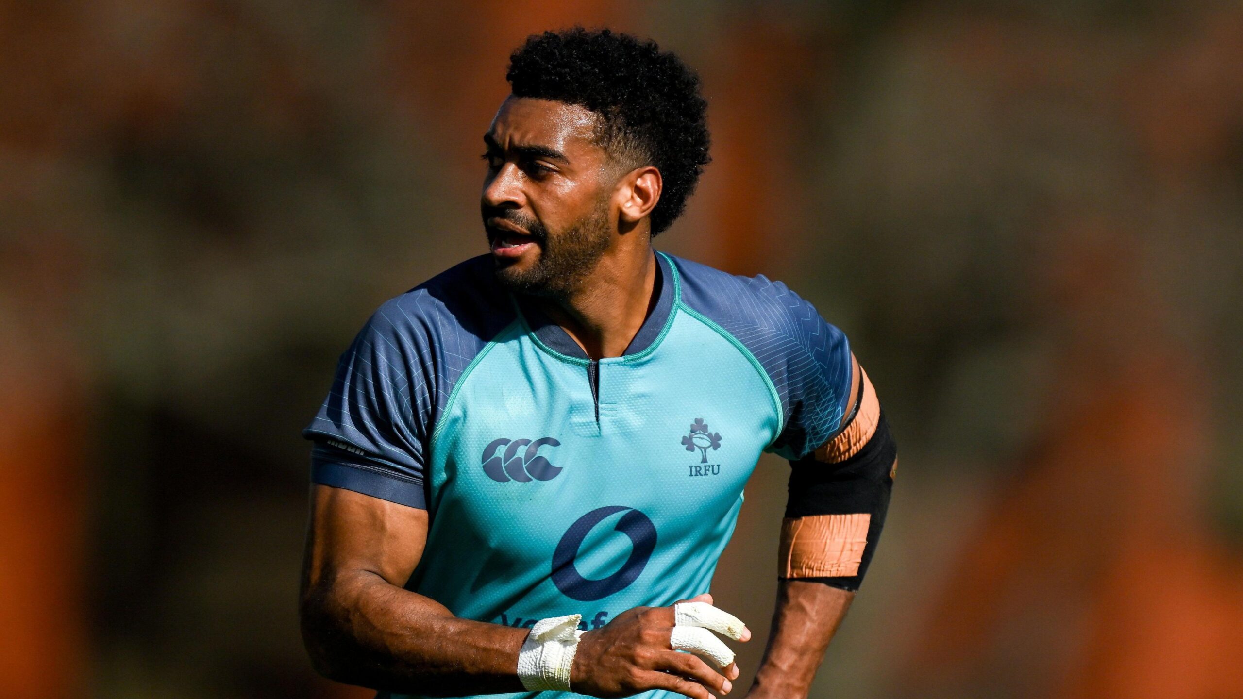 Robert Baloucoune in Ireland training