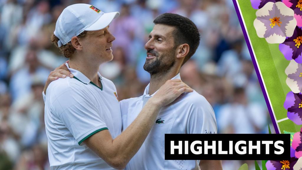Sinner too strong for record-chasing Djokovic in Wimbledon semi-final Sinner too strong for record-chasing Djokovic in Wimbledon semi-final