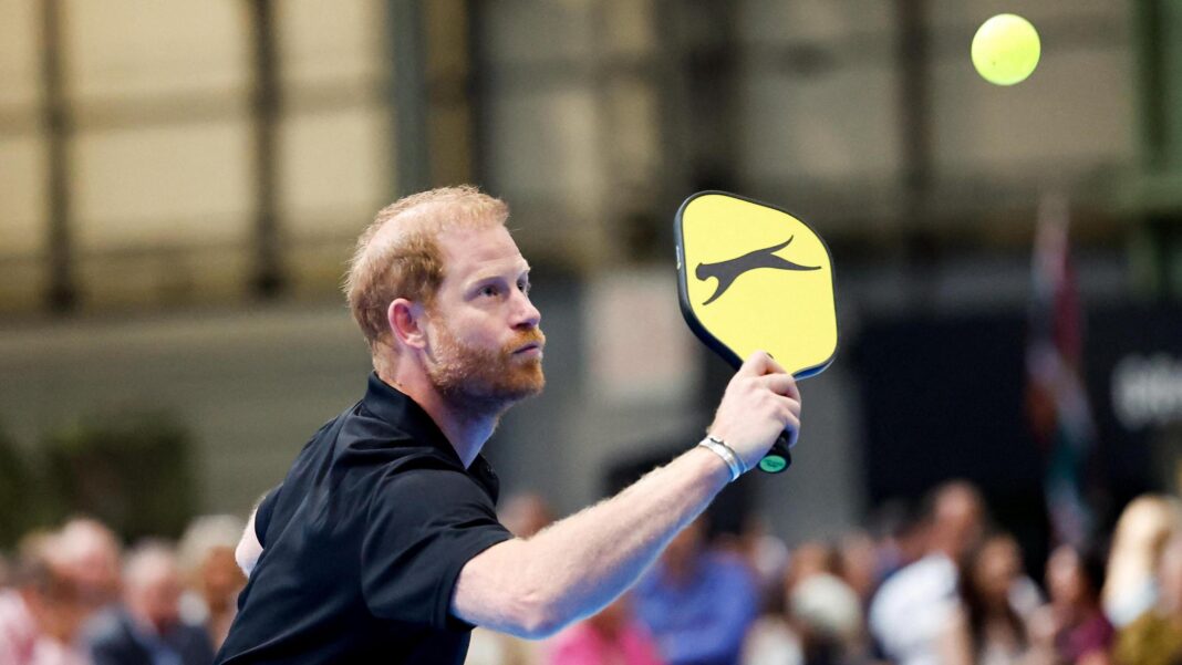 Prince Harry plays pickleball at Invictus Games event, but no Meghan Prince Harry plays pickleball at Invictus Games event, but no Meghan