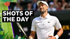 ‘Outstanding’ – best shots from day five of Wimbledon ‘Outstanding’ – best shots from day five of Wimbledon
