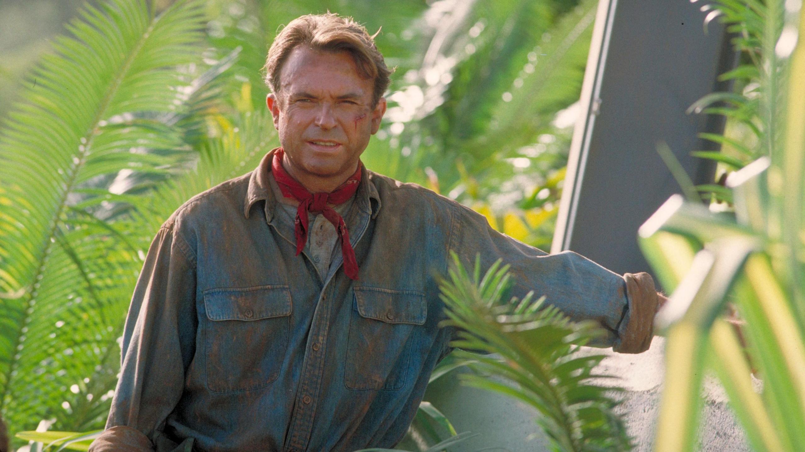 Sam Neill in Jurassic Park