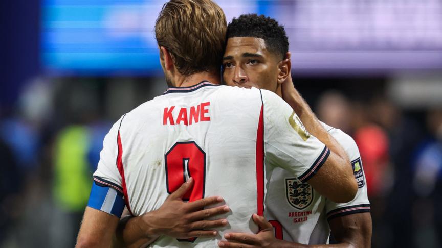 Harry Kane and Jude Bellingham