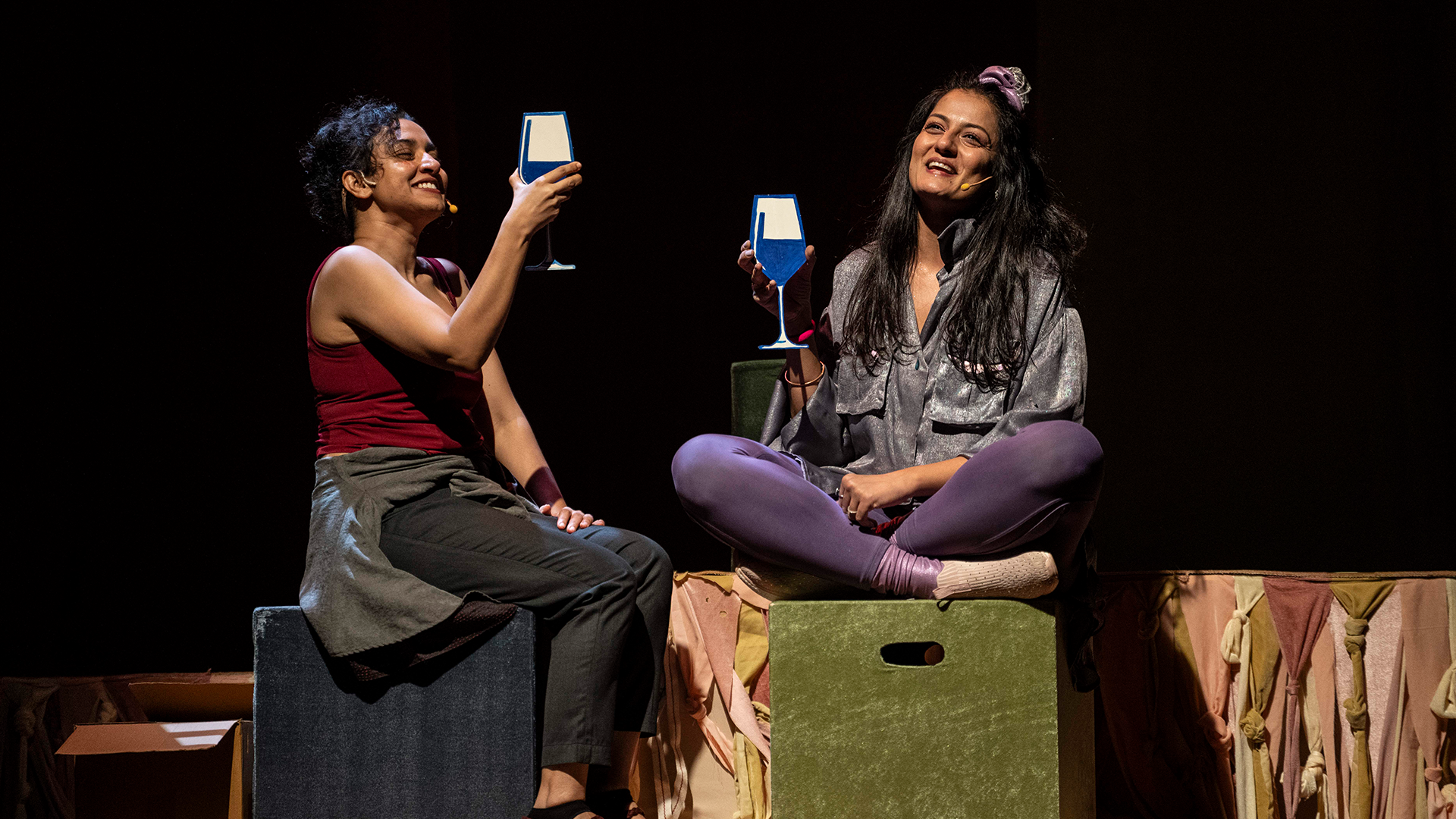 A scene from the play Belly of the Beast
