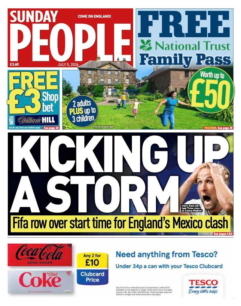 The Papers: ‘Kicking up a storm’ and ‘Burnham plots homes tax raid’ The Papers: ‘Kicking up a storm’ and ‘Burnham plots homes tax raid’