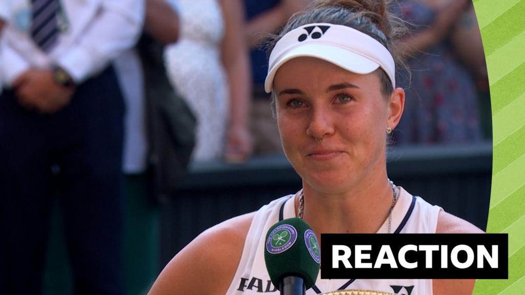 Tearful Noskova dedicates Wimbledon title to late mother Tearful Noskova dedicates Wimbledon title to late mother