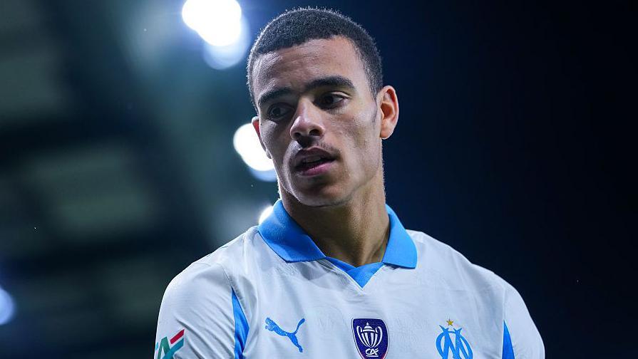 Mason Greenwood playing for Marseille