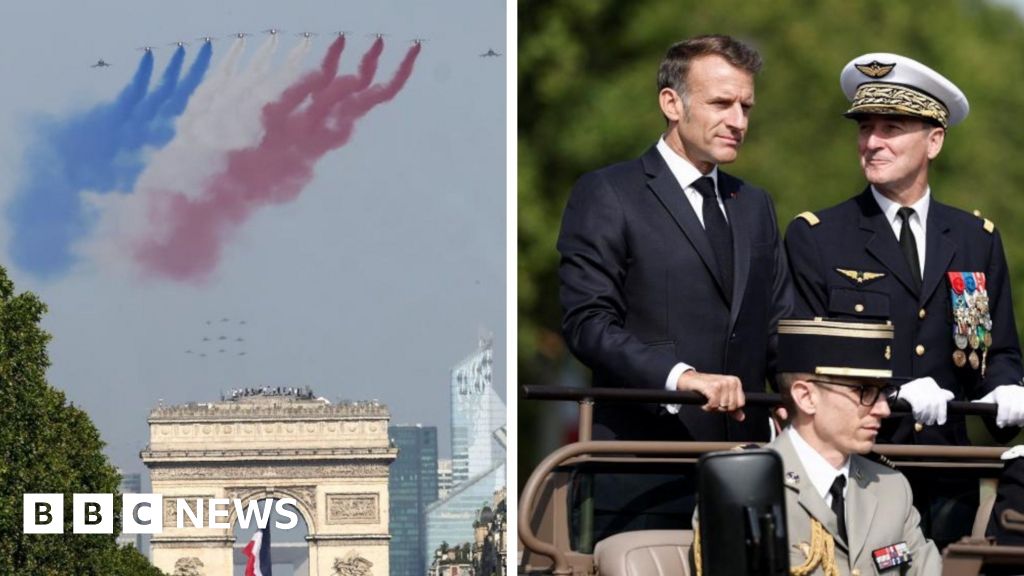 Fanfare and flyovers as France celebrates Bastille Day Fanfare and flyovers as France celebrates Bastille Day
