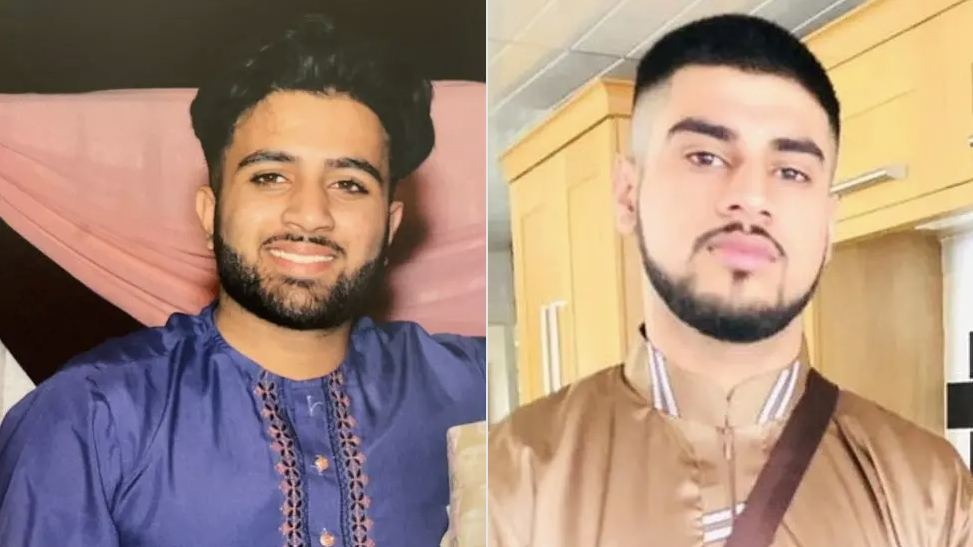 Hashim Ijazuddin (left) and Saqib Hussain, both from Banbury, died at the scene
